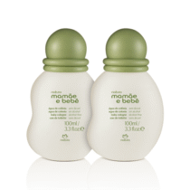 Kit 2 Unidades Água de Colônia Mamãe e Bebê 100ml cada