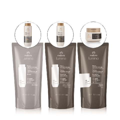 Kit 3 Produtos Força e Reparação Molecular Lumina