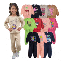 Kit 6 Peças Moletom Menina Inverno Anjo Kids Store