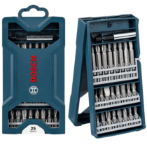 Kit Bosch de pontas para parafusar Mini X-Line com 25 peças