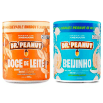 Kit Dr. Peanut Doce de Leite + Beijinho 600g Cada