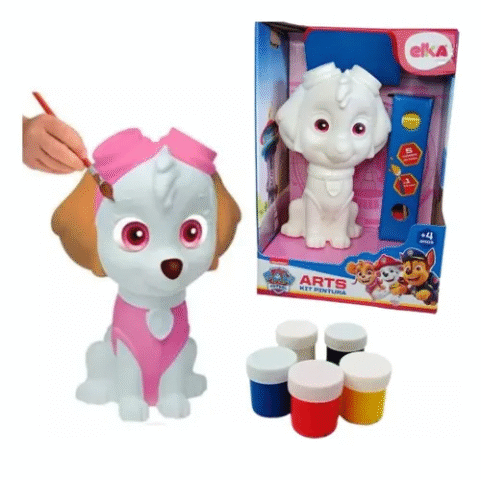 Kit Pintura Pinte Skye Patrula Canina Elka