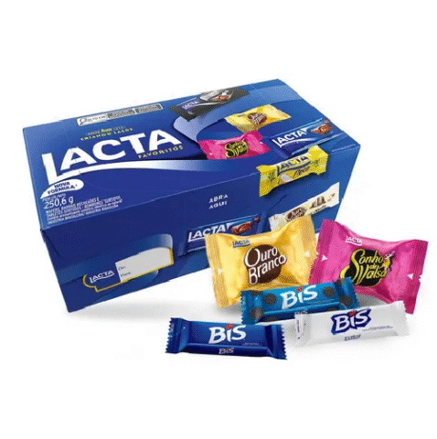 Lacta Favoritos Caixa de Chocolates 250,6g