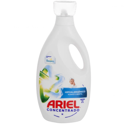 Lava Roupas Ariel Suave e Gentil 2L
