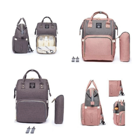 Lequeen Original Mochila Maternidade Grande Reforçada