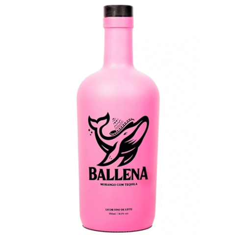 Licor Ballena Creme De Morango com Tequila 750ml