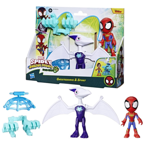 Marvel Spidey and His Amazing Friends Dino-Webs Ghostasaur