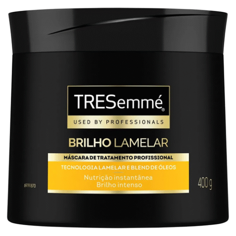 Máscara TRESemmé Brilho Lamelar de Tratamento 400g