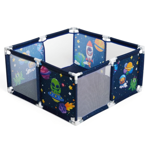 Maxi Baby Cercadinho de Bebê Chiqueiro Portátil Playpen2 Azul