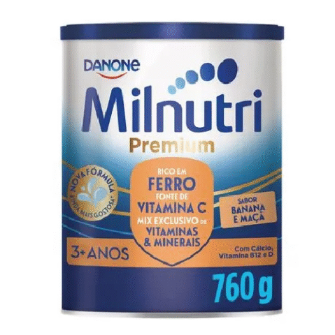 Milnutri Premium Banana e Maçã 760g Danone
