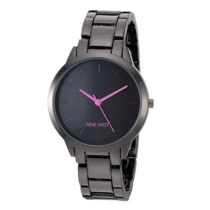 Nine West Relógio Feminino com Pulseira de Metal
