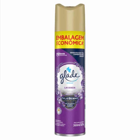 Odorizador de Ambiente Glade Aerossol Lavanda 360ml