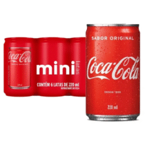 Pack 6 unidades Coca-Cola 220ml