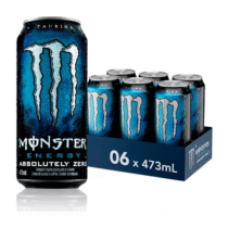Pack 6 unidades Monster Energy Absolutely Zero 473ml