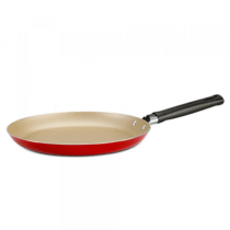 Panelux Panquequeira Tapioqueira 22cm Vermelho Premium Antiaderente