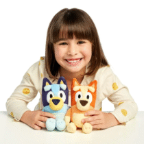 Pelúcia Infantil Bluey ou Bingo 20cm Candide
