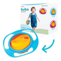 Prato Giro Bowl 360º Azul Buba