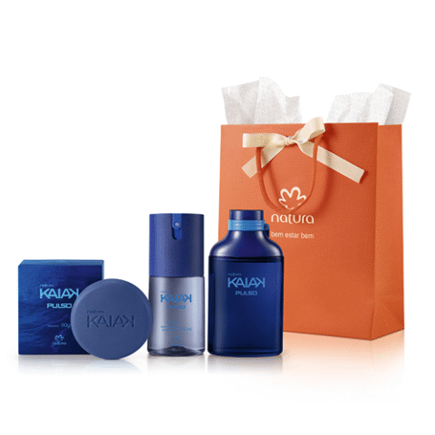 Presente 3 Produtos Natura Kaiak Pulso