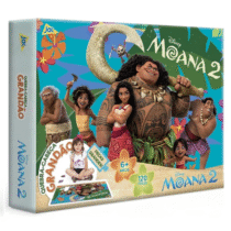 Quebra Cabeça Grandão Moana 2 Disney 120 peças Toyster