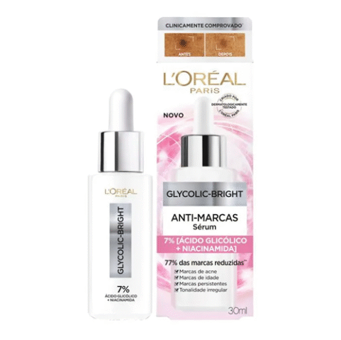 L’Oréal Paris Sérum Anti-Marcas Glycolic-Bright 30ml