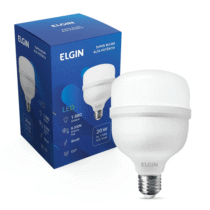 Lâmpada LED 20w Super Bulbo 6500k Elgin Bivolt Luz Branca Fria