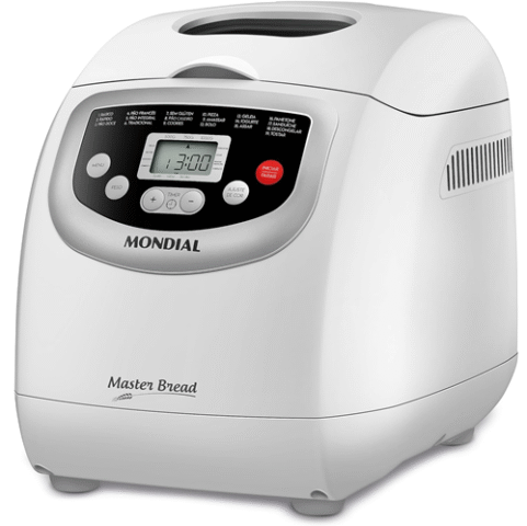 Panificadora Automática Master Bread Mondial c/19 Funções 700W