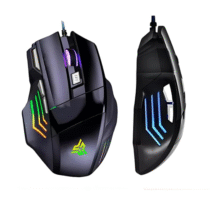 Mouse Gamer Anúbis 7 Botões 3200 DPI Ajustável LED RGB
