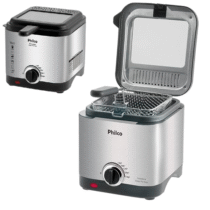Fritadeira Philco Deep Fry 1.8L Inox 127V