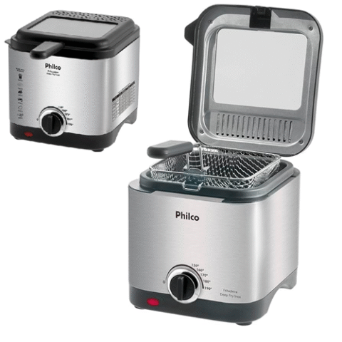 Fritadeira Philco Deep Fry 1.8L Inox 127V