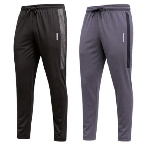 Kit 2 Calças Masculinas Jogger Tactel Com Elastano MookaMr