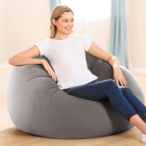 Poltrona Inflável Intex Redonda Com Inflador 100kg