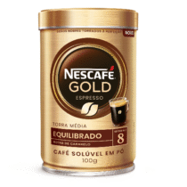 Café Nescafé Gold Espresso Intensidade 8 Lata 100g