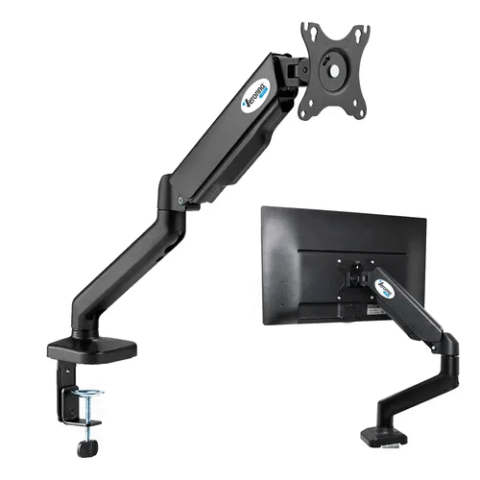 Suporte Em Aço Para Monitor Normal Curvo Articulado 17 A 32