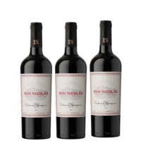 3 Unidades Don Nicolás Vinho Tinto Argentino Cabernet Sauvignon 750ml