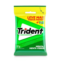 Goma de Mascar Trident Menta c/ 4 Unidades 32g