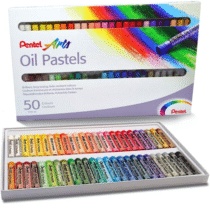 Pentel Giz Pastel Oleoso 50 Cores