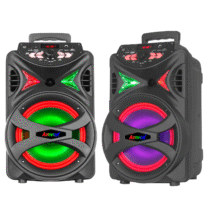 Caixa de Som Amplificada Amvox ACA 255 Hit Woofer 8″ Portátil Bluetooth Preto