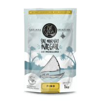 Sal Marinho BR Spices Integral De Mossoró Fino Pouch 1Kg