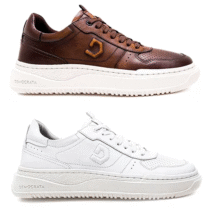 Sapatenis Couro Legitimo Democrata Block