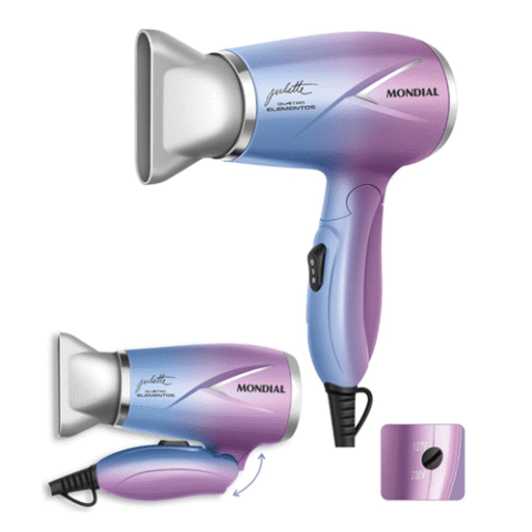 Secador de Cabelo By Juliette da Mondial 1200W Bivolt