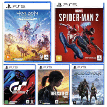 Seleção de jogos para PS4 e PS5
