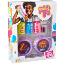 Slime Gelelé Doce Brinquedo Tie Dye Super