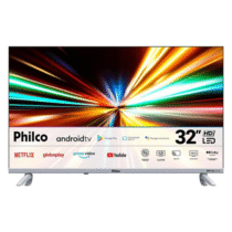 Smart TV Philco 32” Led Dolby Áudio Prata PTV32M9GACGB