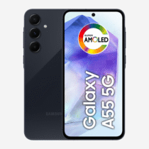 Smartphone Samsung Galaxy A55, 5G, 128GB, 8GB RAM, Câmera Tripla 50MP + Selfie 32MP, Tela 6.6″, Azul Escuro