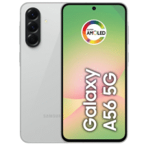 Smartphone Samsung Galaxy A56 5G 256GB, 8GB RAM, Câmera 50MP, IP67, Super AMOLED 6.7″, Recursos AI Cinza