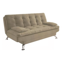 Sofá Cama Mobly Premium Diván Marrón Mobly