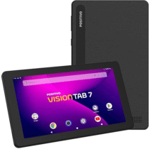 Tablet Positivo Vision Standart TAB 7 com Tela de 7”, 64GB, 3GB RAM, Processador Octa Core e Android 14 Go – Preto