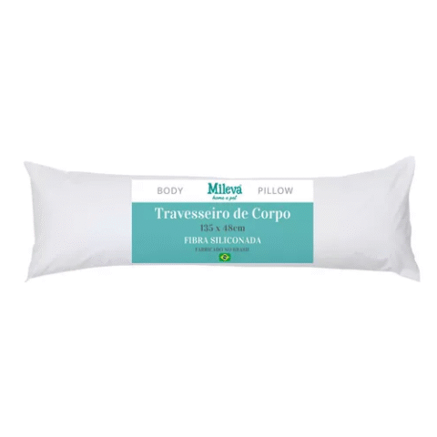 Travesseiro De Corpo Gigante 100% Fibra Siliconada
