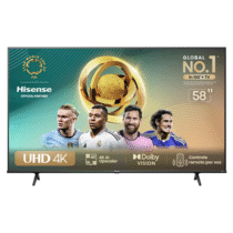 Smart TV Hisense 58″ 4K UHD HDR10+ Dolby Vision Alexa