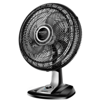 Ventilador Super Turbo Mondial 8 Pás 40cm Preto/Prata 110V